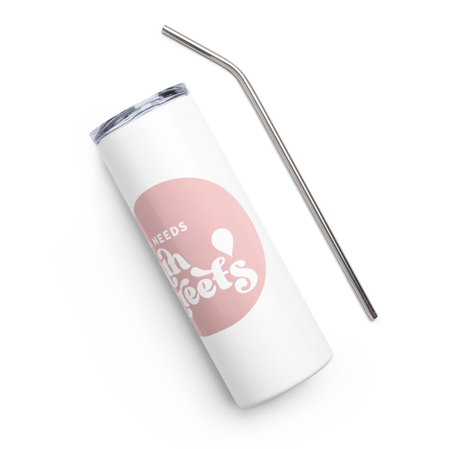"America Needs Main Streets" Stainless Steel Tumbler