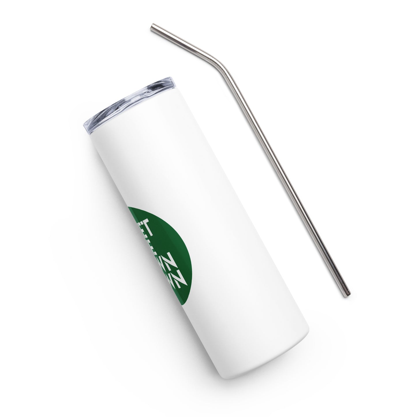 "Meet Me Downtown" Green Stainless Steel Tumbler