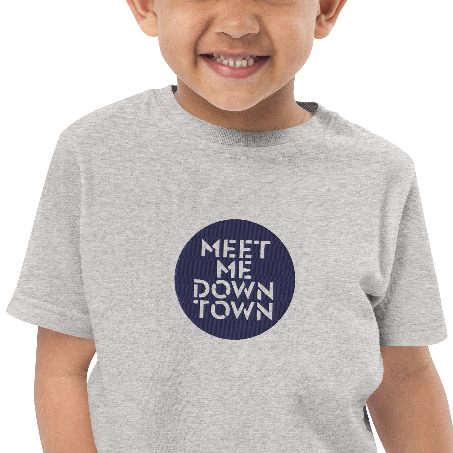"Meet Me Downtown" Toddler/Kids Jersey T-shirt