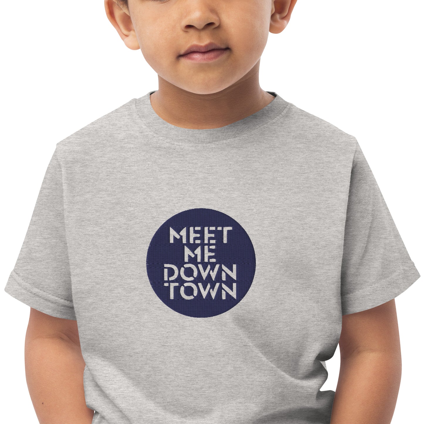 "Meet Me Downtown" Toddler/Kids Jersey T-shirt