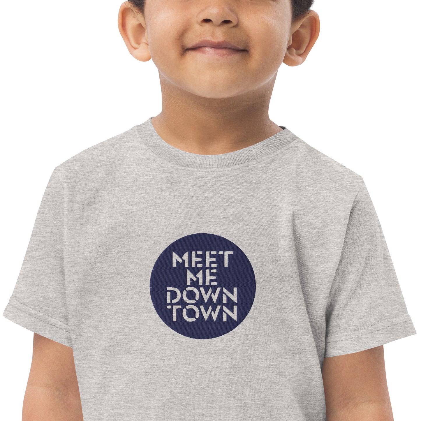 "Meet Me Downtown" Toddler/Kids Jersey T-shirt