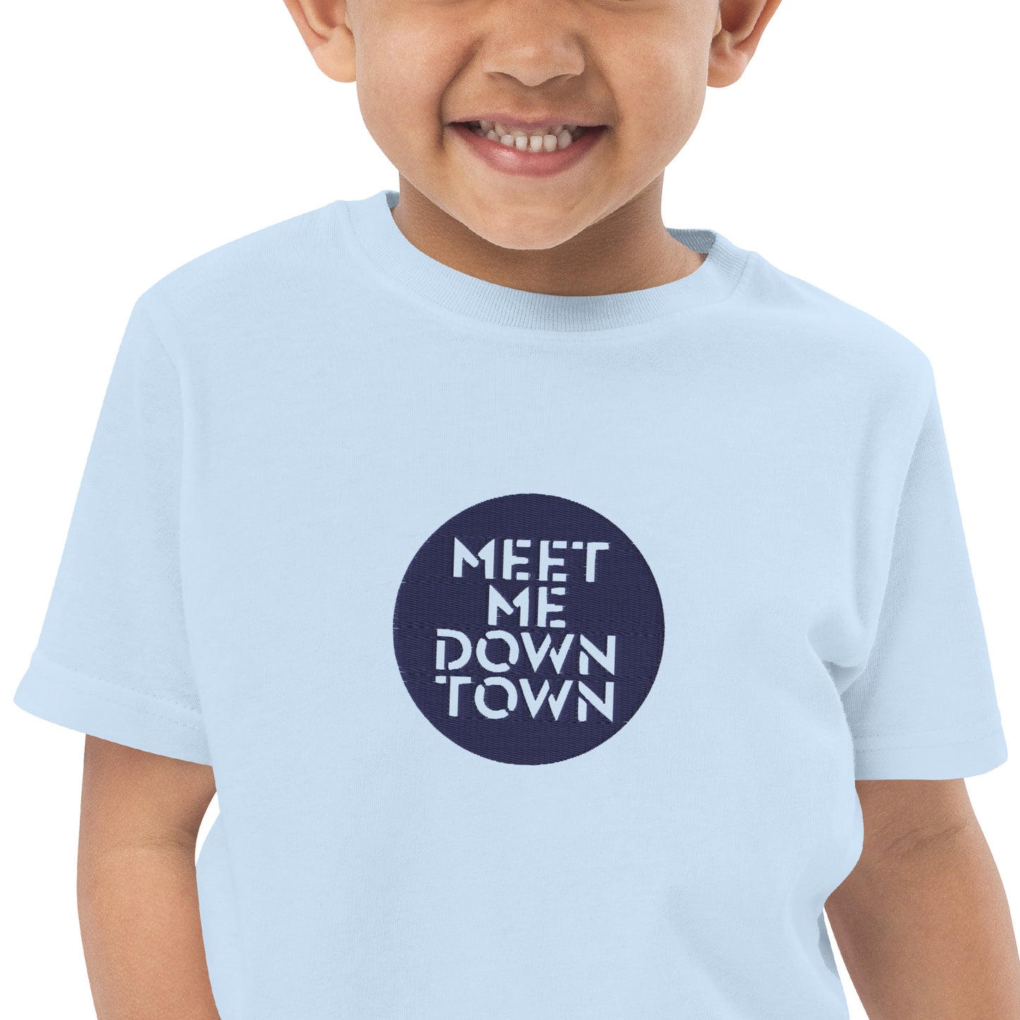 "Meet Me Downtown" Toddler/Kids Jersey T-shirt