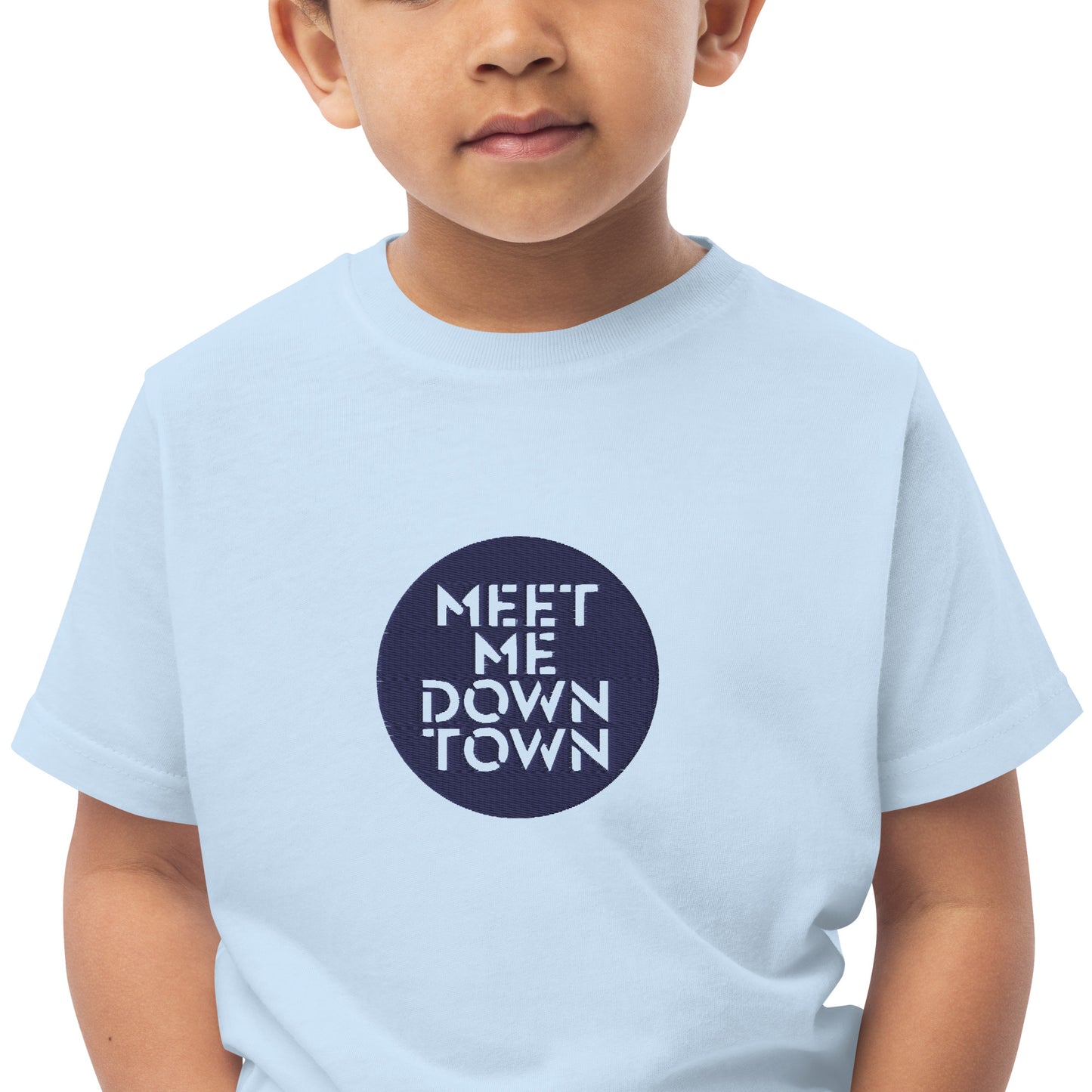"Meet Me Downtown" Toddler/Kids Jersey T-shirt