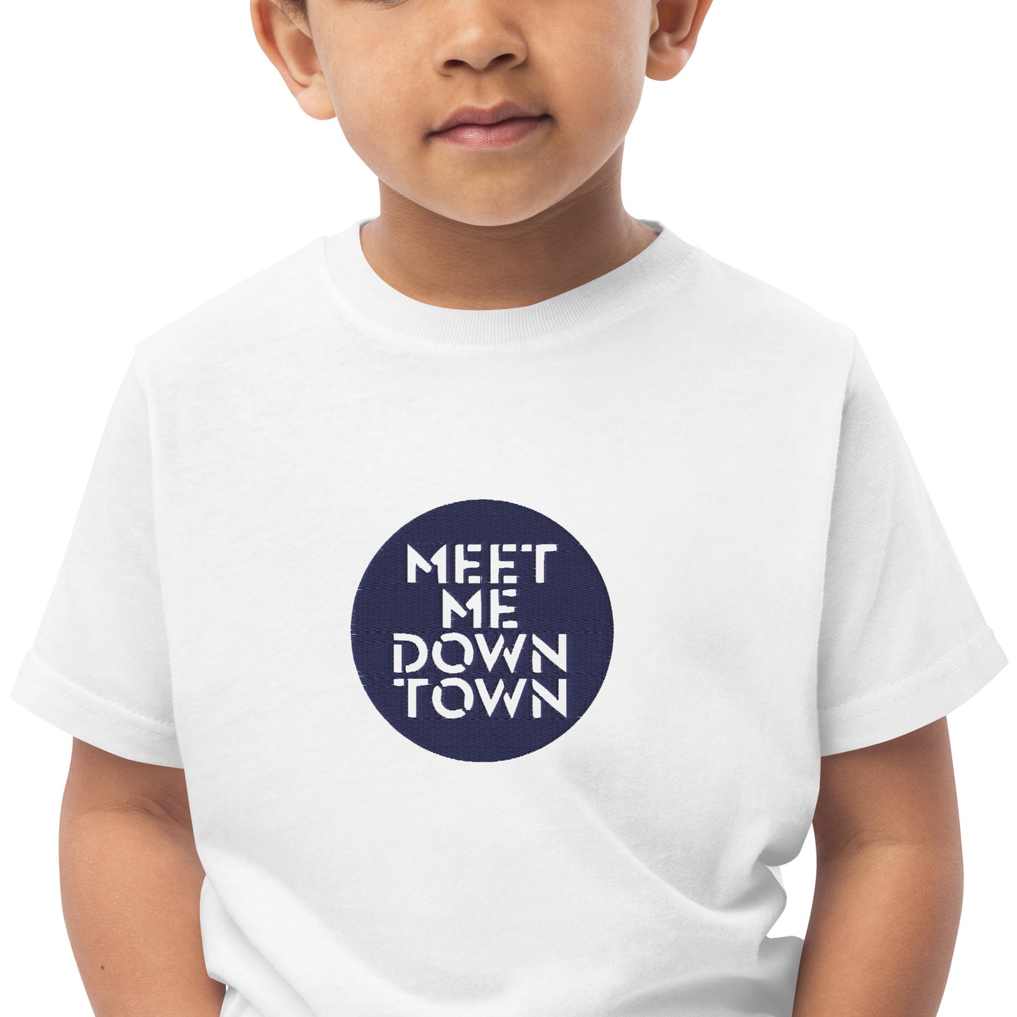 "Meet Me Downtown" Toddler/Kids Jersey T-shirt