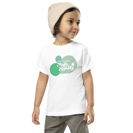 "America Needs Main Streets" Green Kids/Toddler Short Sleeve Tee