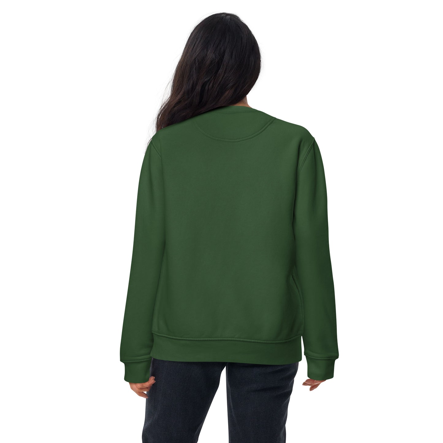 "America Needs Main Streets" White Unisex Premium Sweatshirt