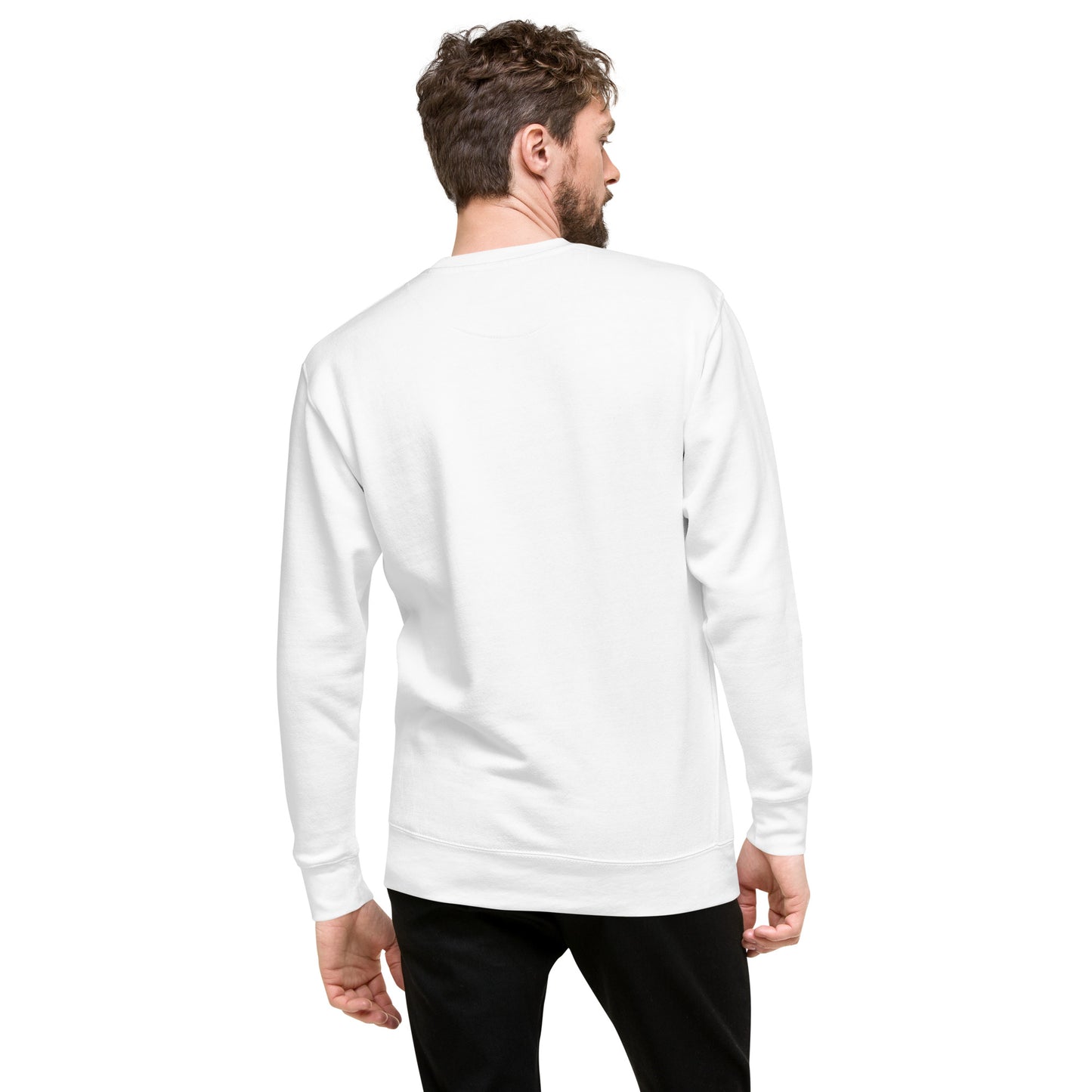 "America Needs Main Streets" Orange Unisex Premium Sweatshirt