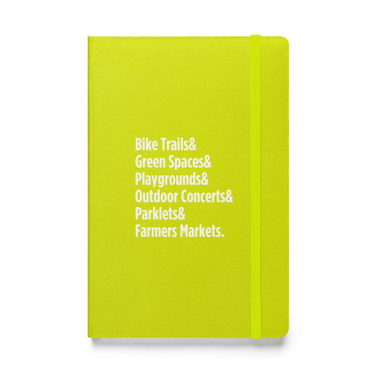 "Only on Main Street" (Greenspaces) Hardcover Bound Notebook