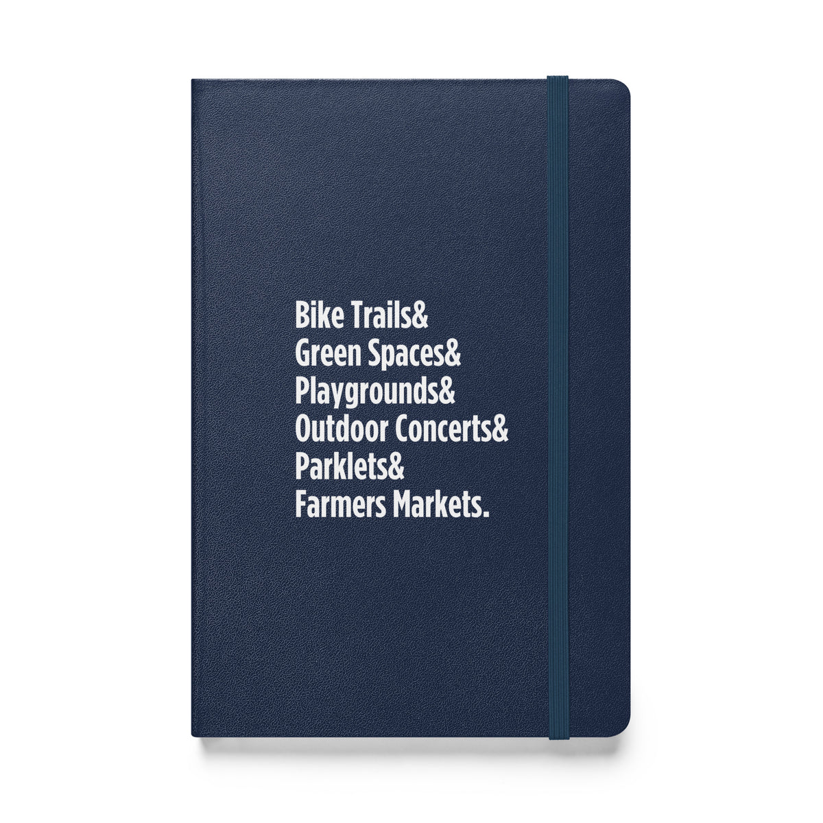 "Only on Main Street" (Greenspaces) Hardcover Bound Notebook