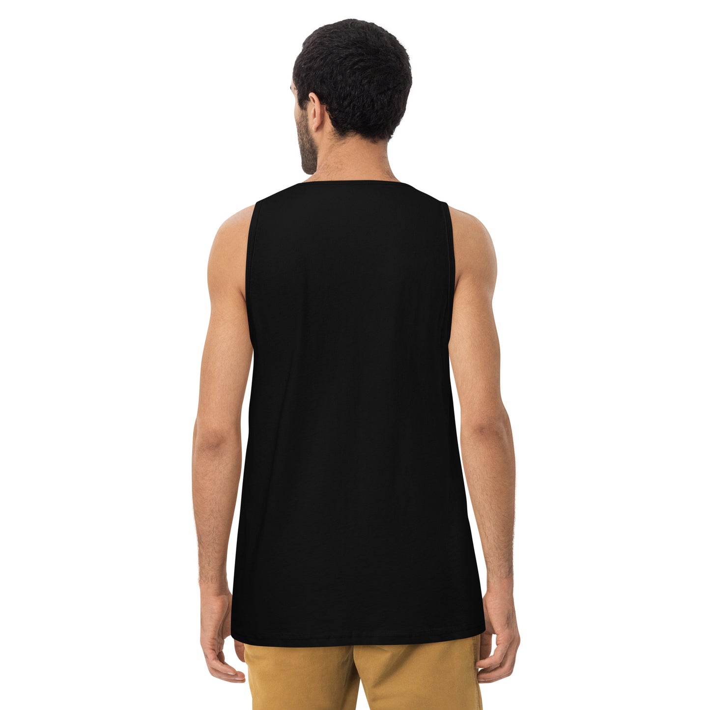 "Only on Main Street" (Local Businesses) Men’s Premium Tank Top