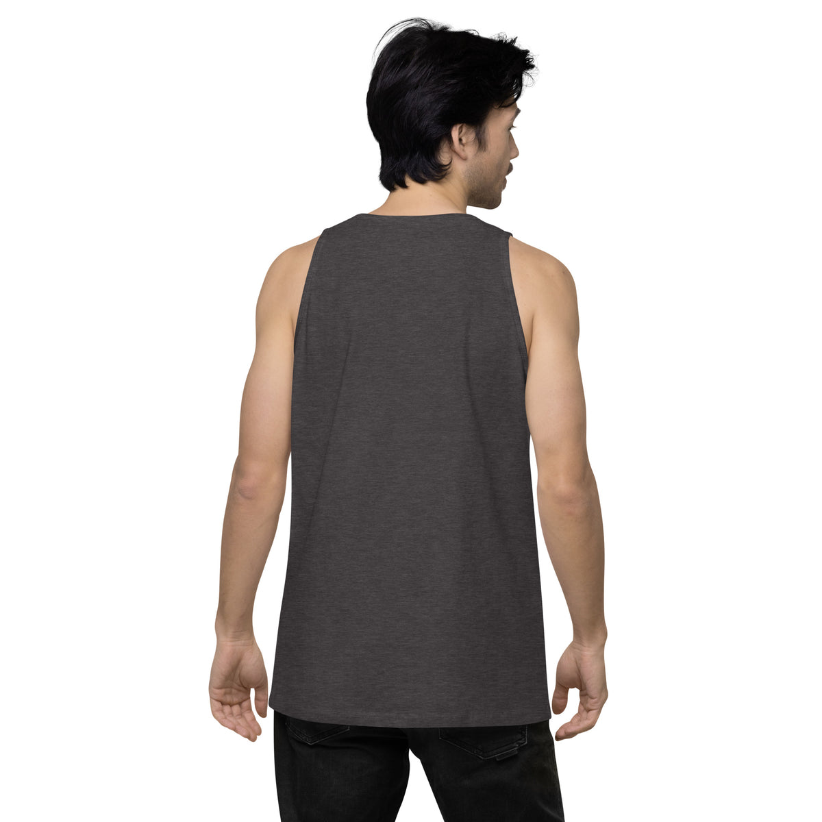 "Only on Main Street" (Community) Men’s Premium Tank Top