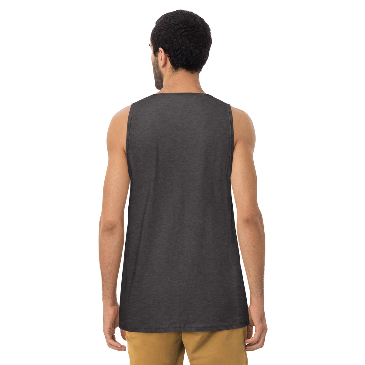 "Only on Main Street" (Local Businesses) Men’s Premium Tank Top