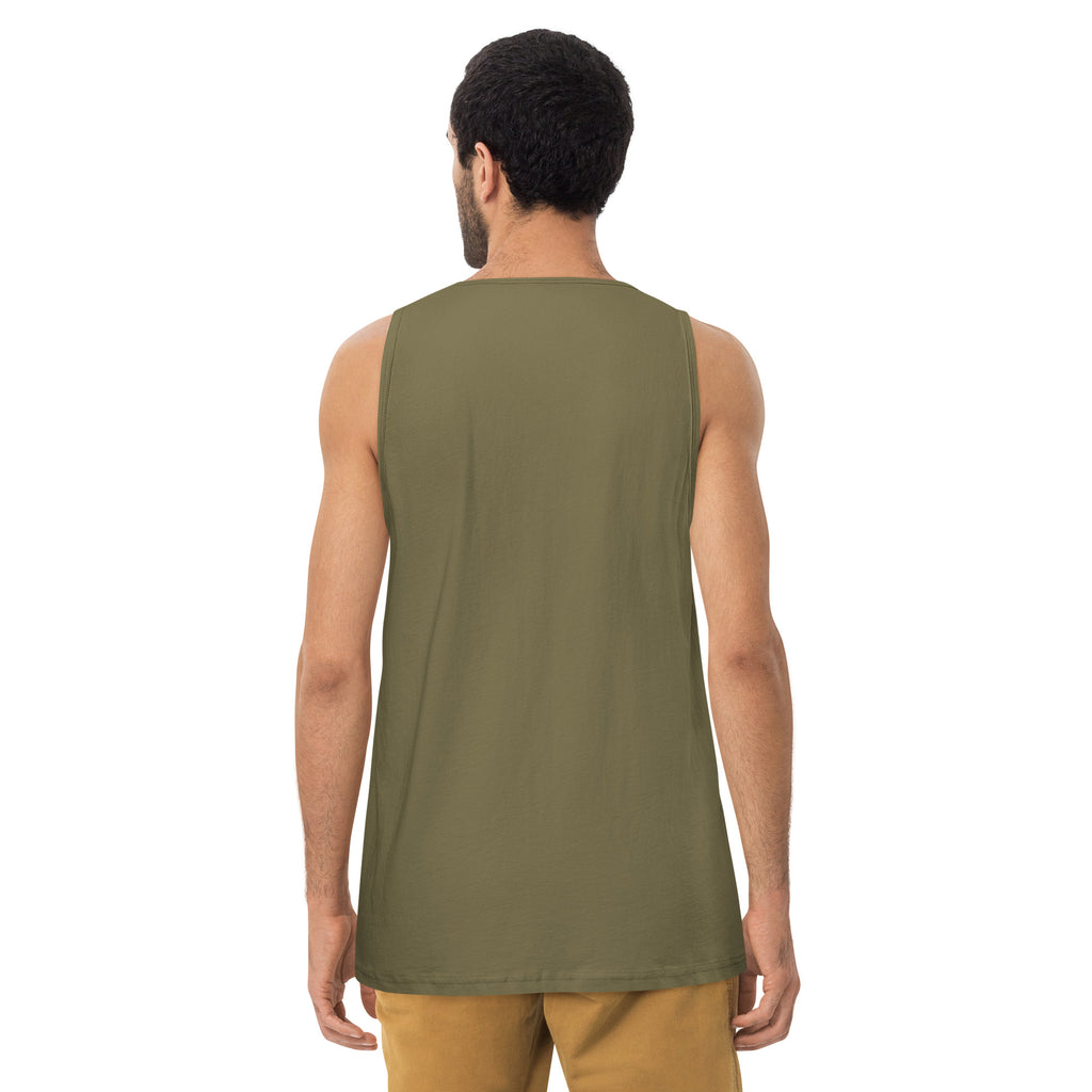 "Only on Main Street" (Local Businesses) Men’s Premium Tank Top