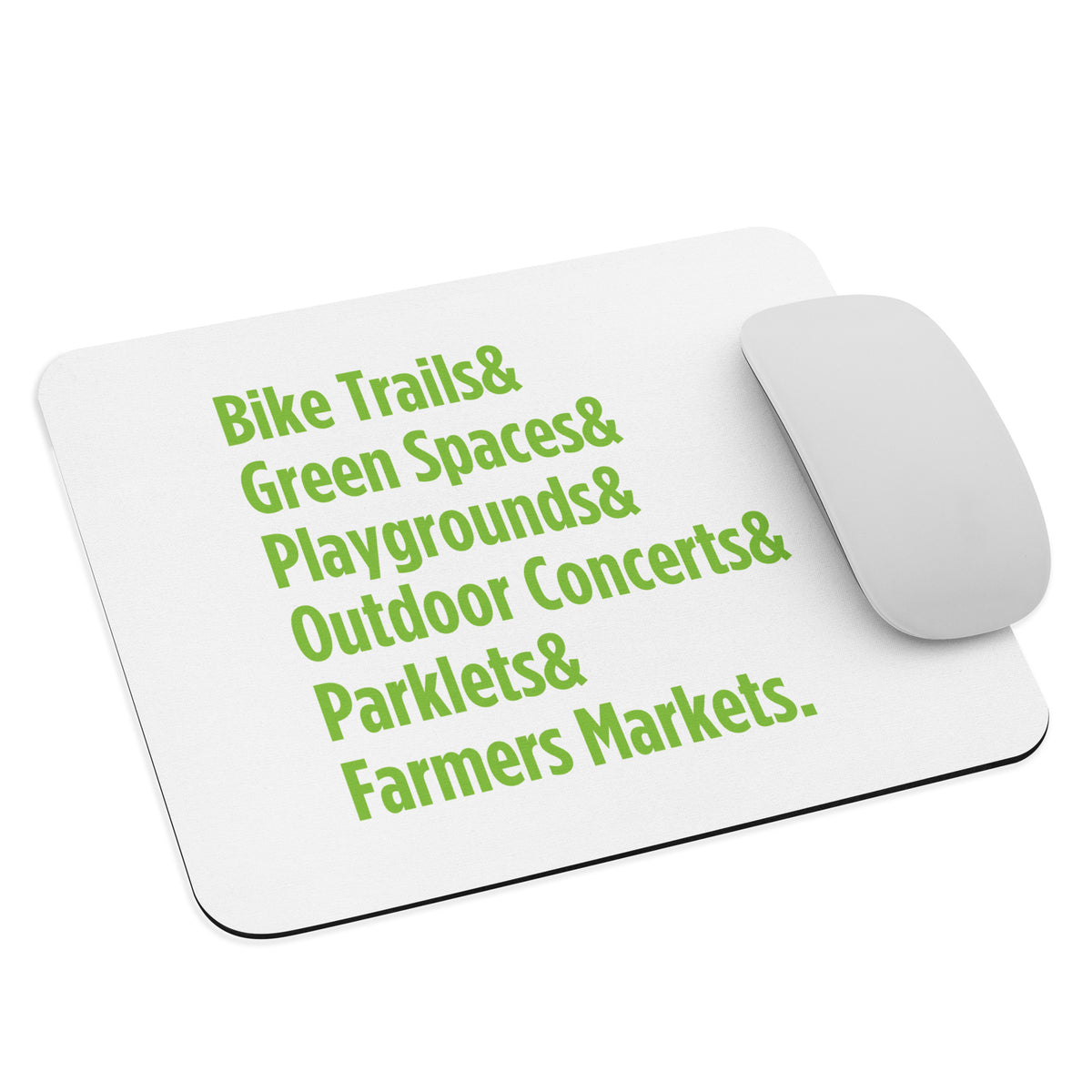 "Only on Main Street" (Greenspaces) Mouse Pad
