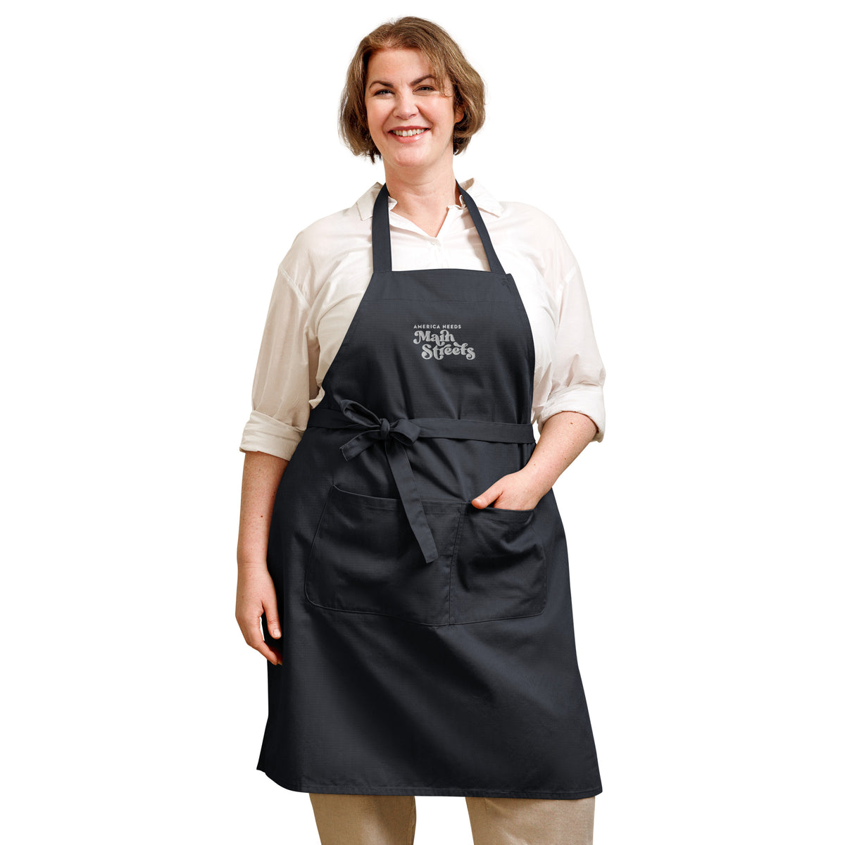 "America Needs Main Streets" Organic Cotton Apron
