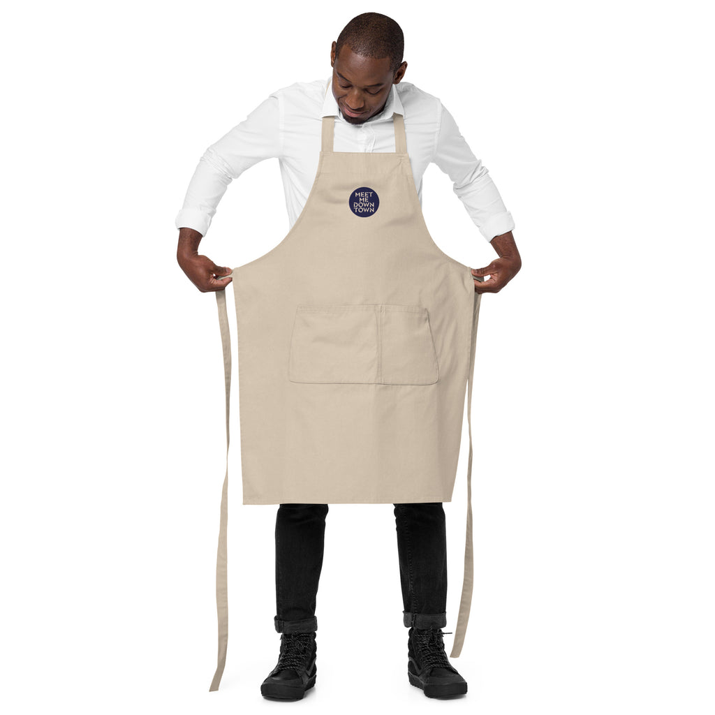 "Meet Me Downtown" Organic Cotton Apron