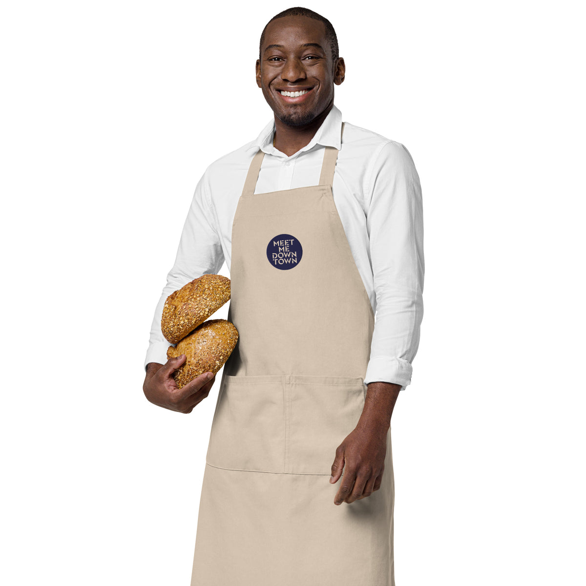 "Meet Me Downtown" Organic Cotton Apron