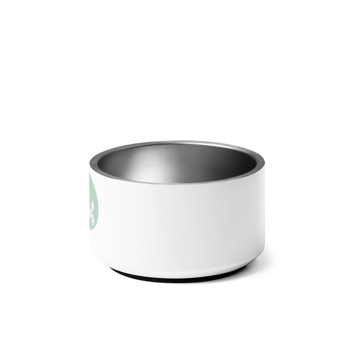 "America Needs Main Streets" (Green Bubbles) Pet Bowl