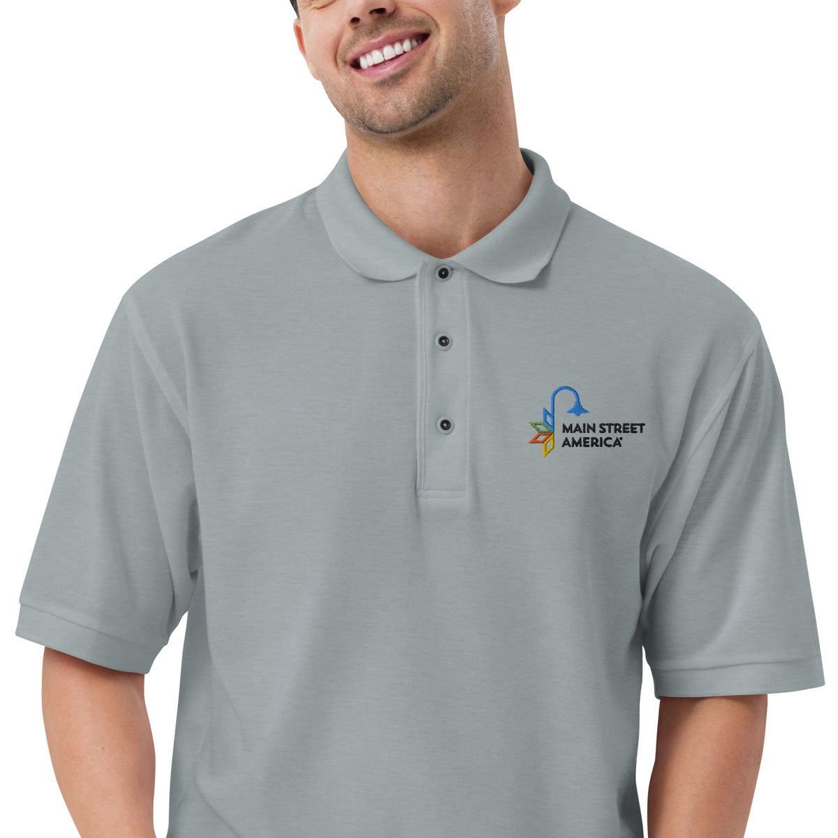 MSA Logo Men's Premium Polo