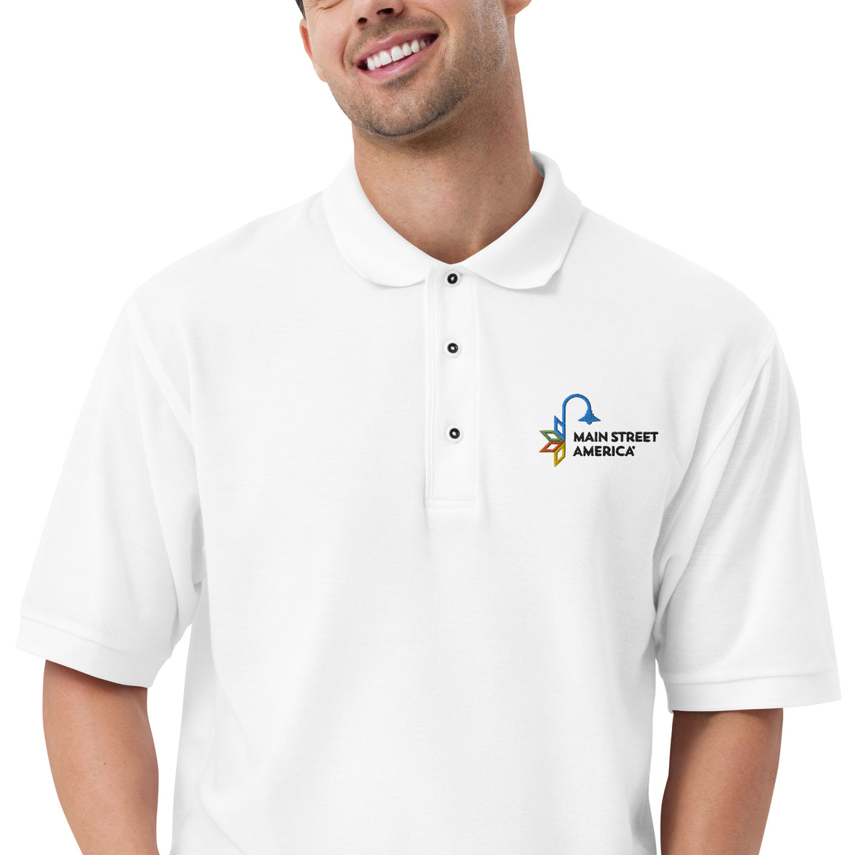 MSA Logo Men's Premium Polo