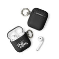 "America Needs Main Streets" (White) Rubber Case for AirPods®