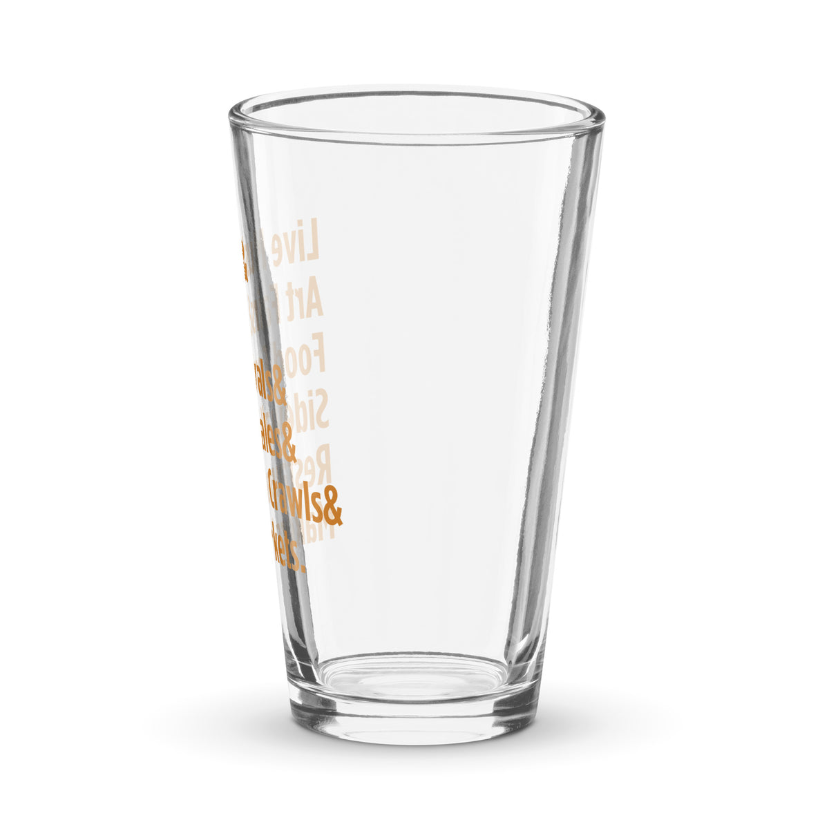 "Only on Main Street" (Events) Shaker Pint Glass