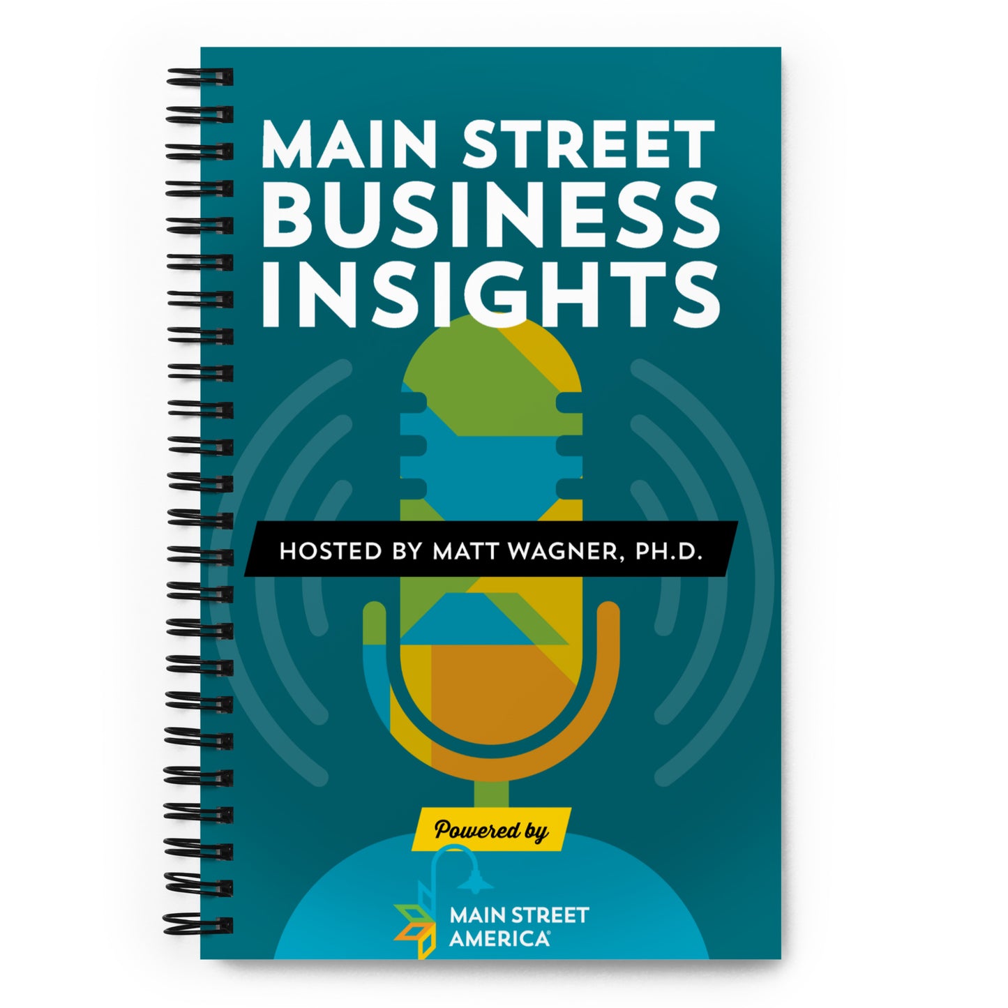 Main Street Business Insights Spiral Notebook