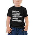 "Only on Main Street" (Greenspaces) Toddler Short Sleeve Tee