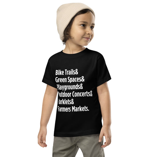 "Only on Main Street" (Greenspaces) Toddler Short Sleeve Tee
