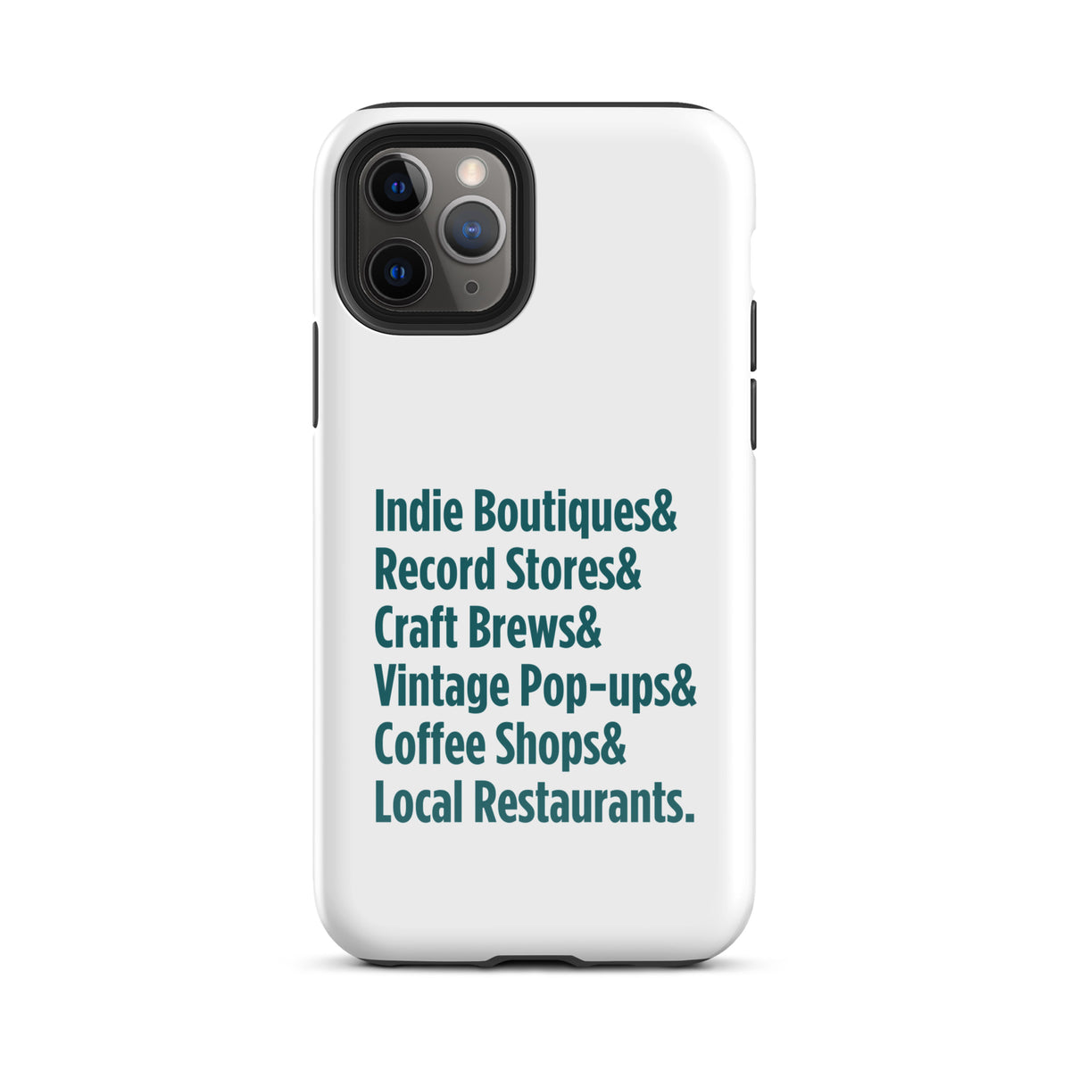 "Only on Main Street" (Small Businesses) Tough Case for iPhone®