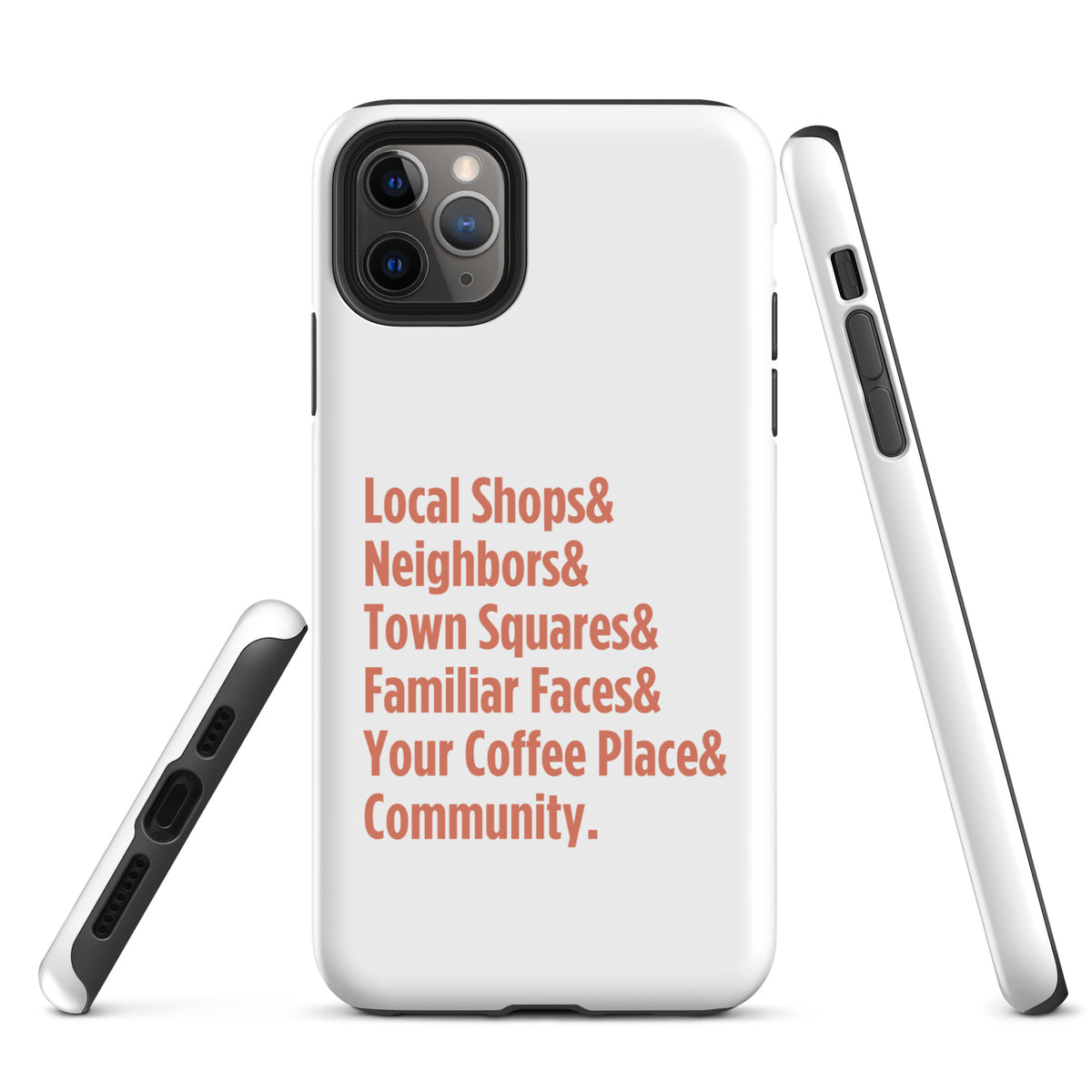 "Only on Main Street" (Community) Tough Case for iPhone®