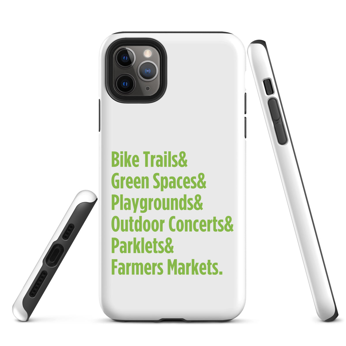 "Only on Main Street" (Greenspaces) Tough Case for iPhone®
