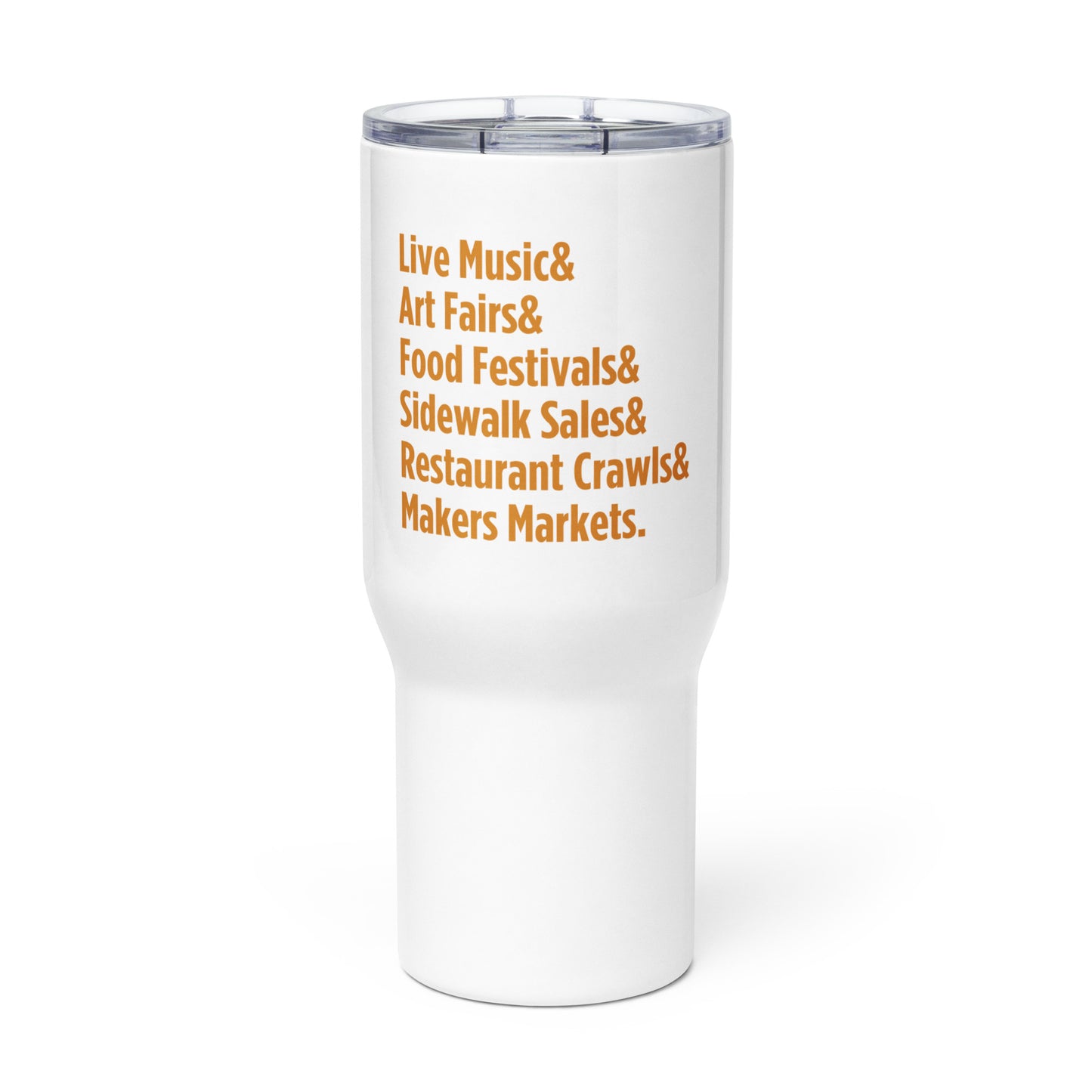 "Only on Main Street" (Events) Travel Mug with Handle