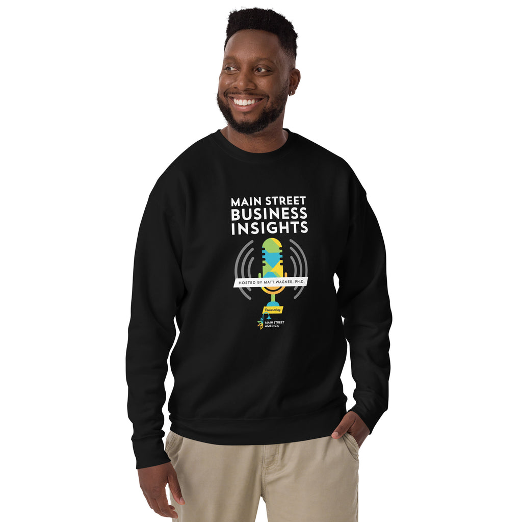Main Street Business Insights Unisex Premium Sweatshirt