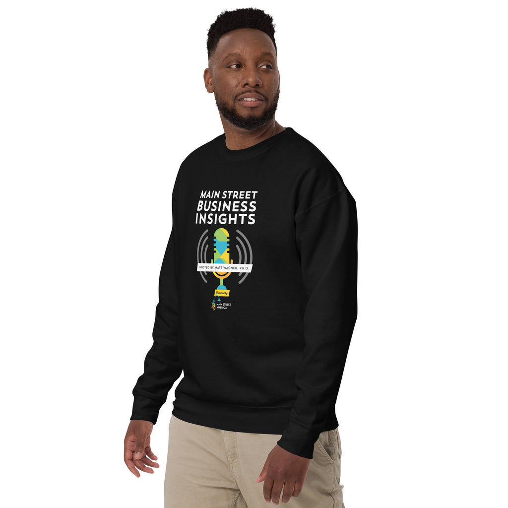 Main Street Business Insights Unisex Premium Sweatshirt