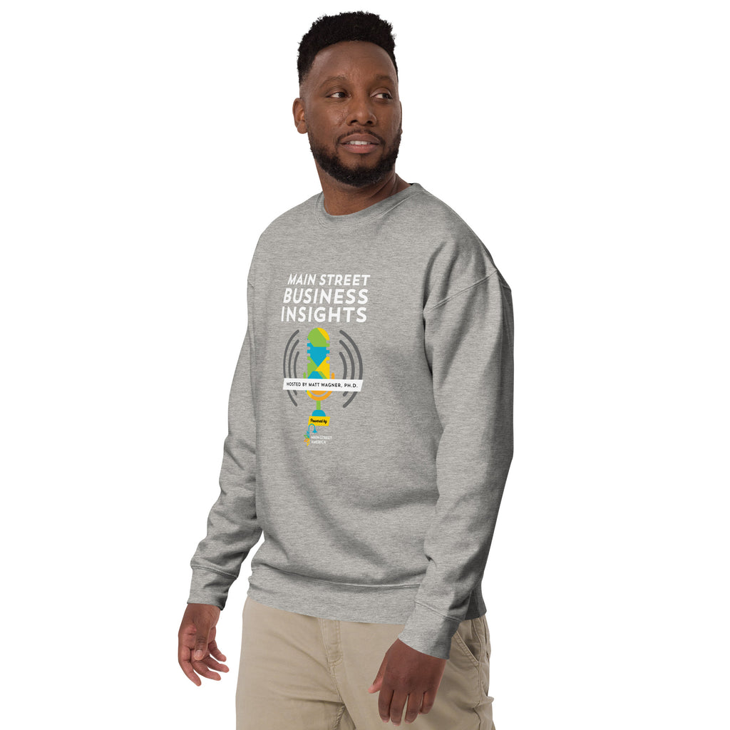 Main Street Business Insights Unisex Premium Sweatshirt