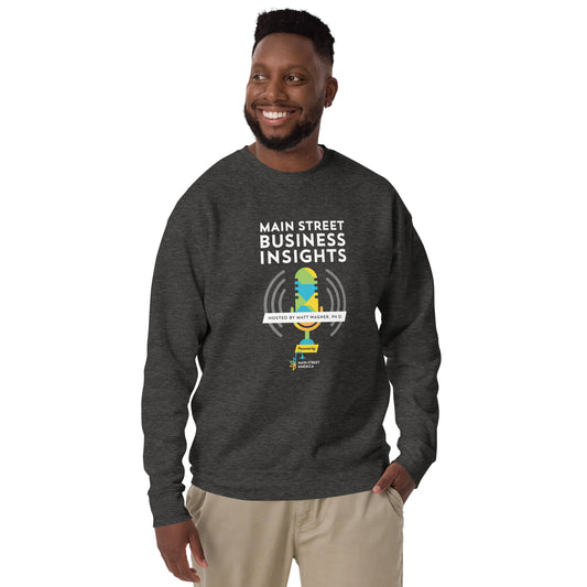 Main Street Business Insights Unisex Premium Sweatshirt