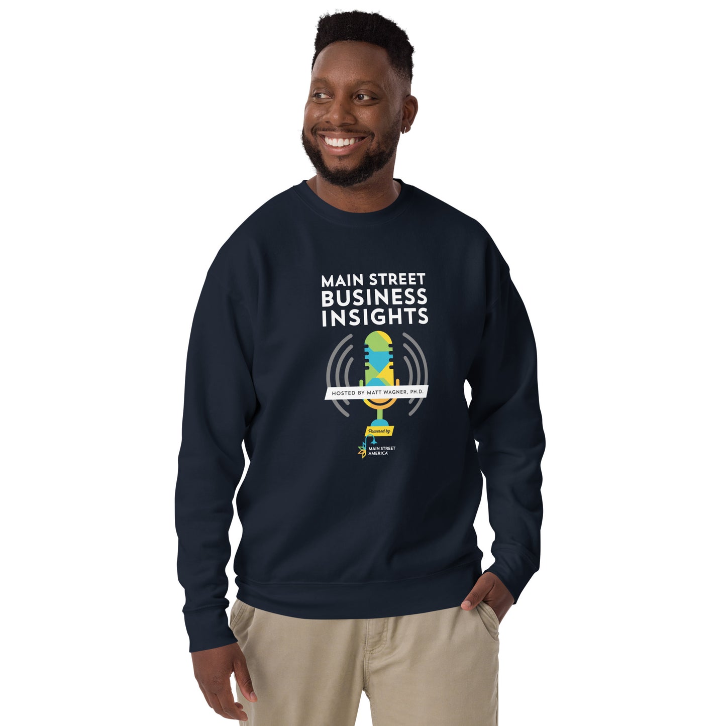 Main Street Business Insights Unisex Premium Sweatshirt