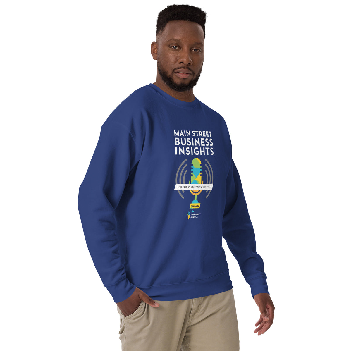 Main Street Business Insights Unisex Premium Sweatshirt
