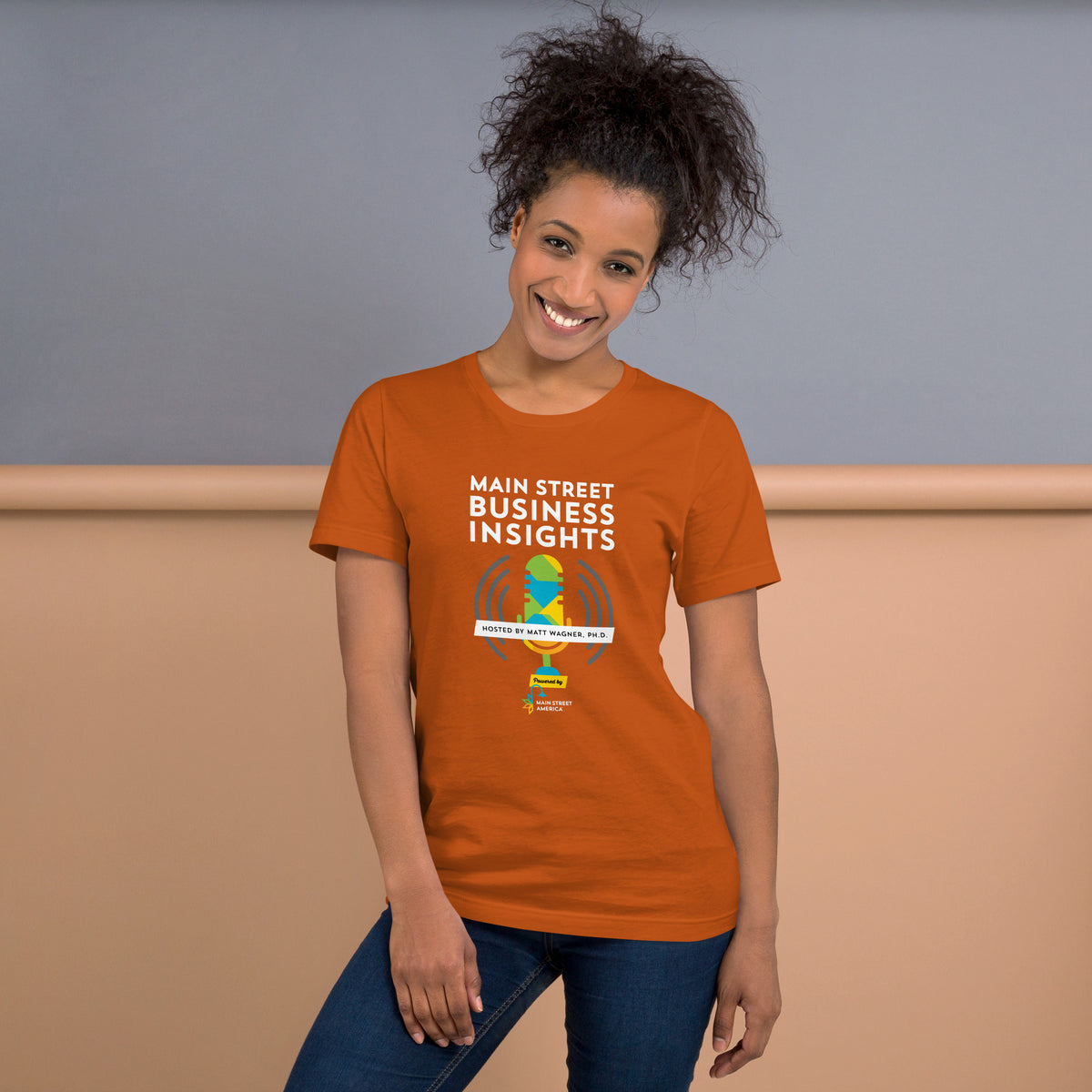 Main Street Business Insights Podcast Unisex T-shirt