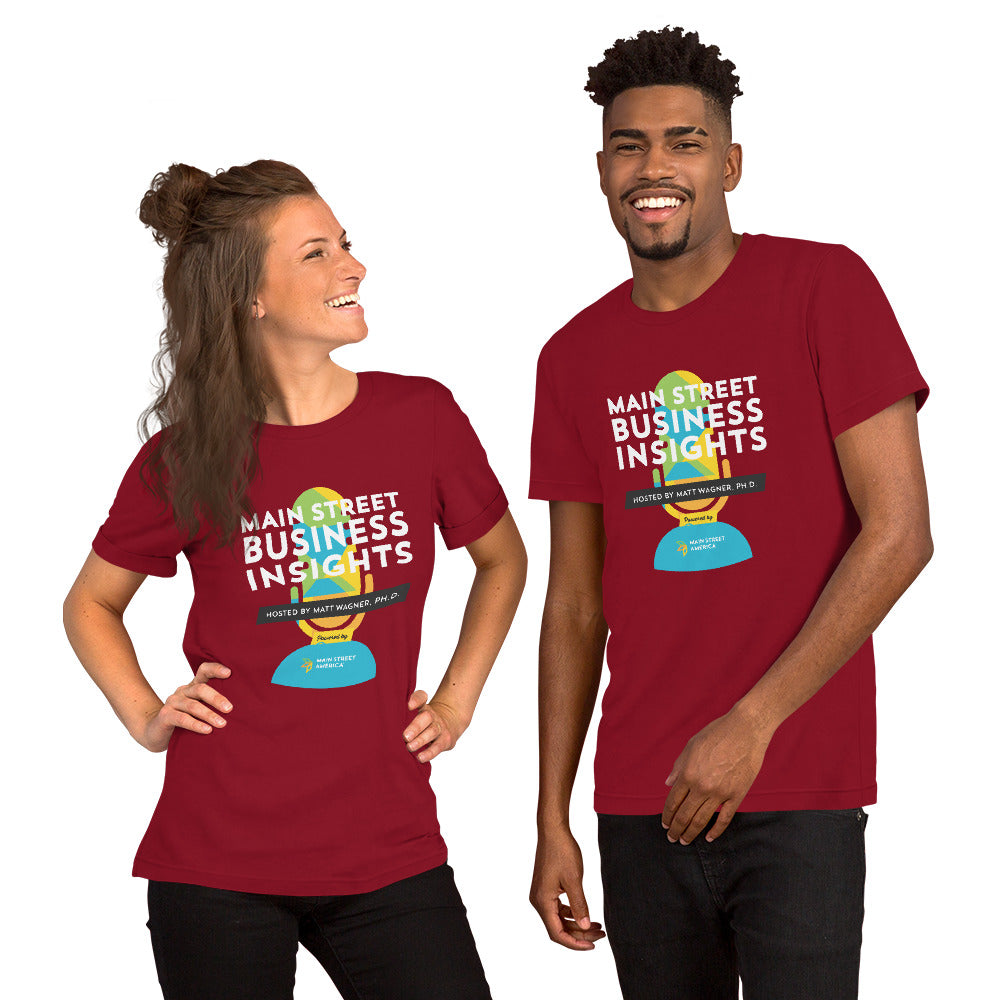 Main Street Business Insights Unisex T-shirt