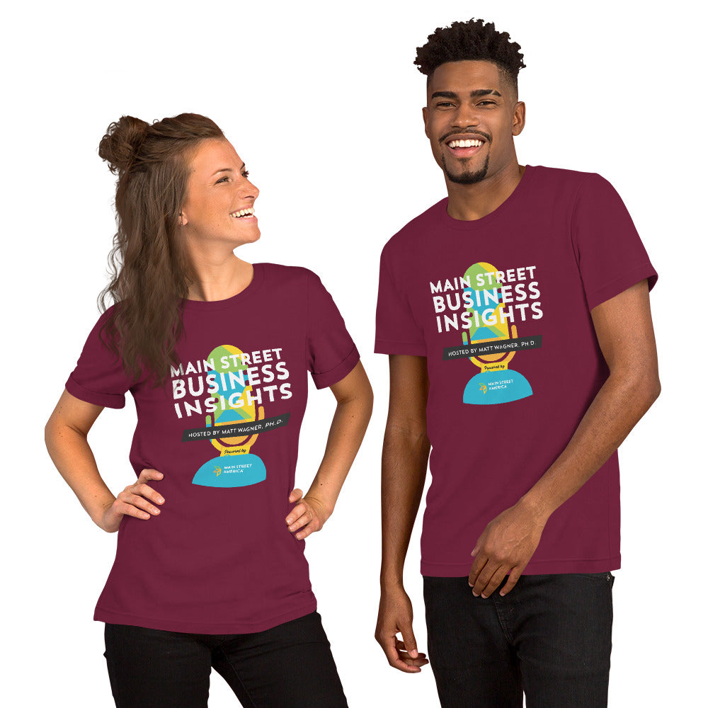 Main Street Business Insights Unisex T-shirt