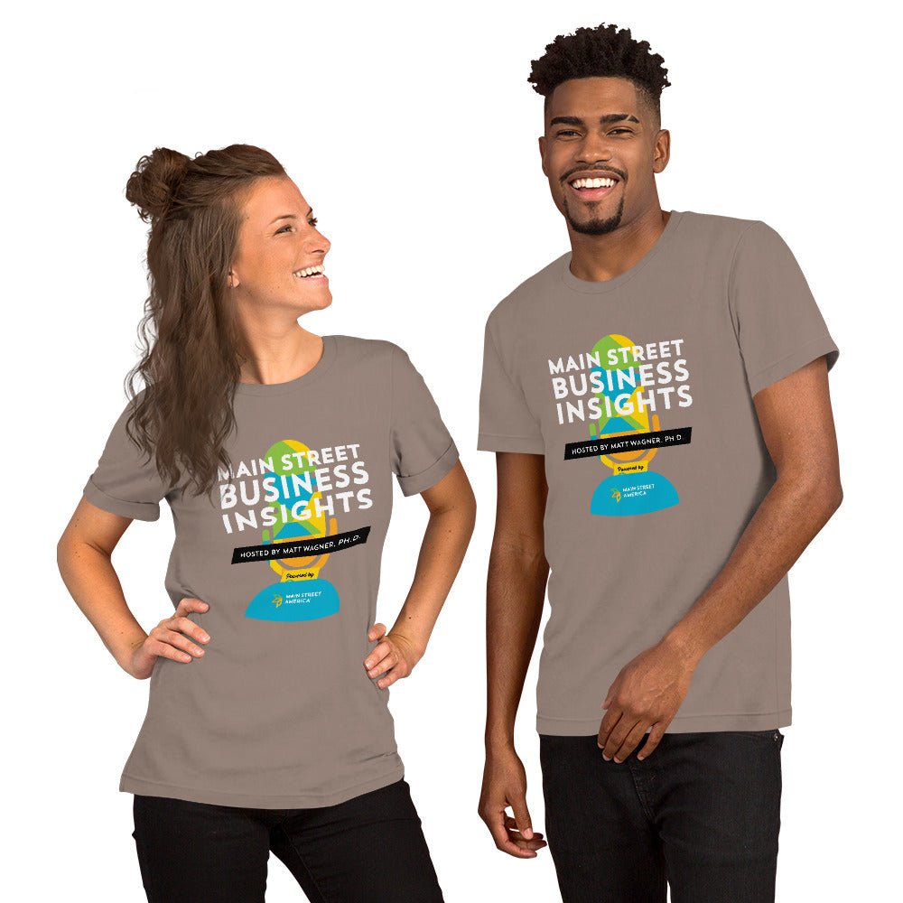 Main Street Business Insights Unisex T-shirt