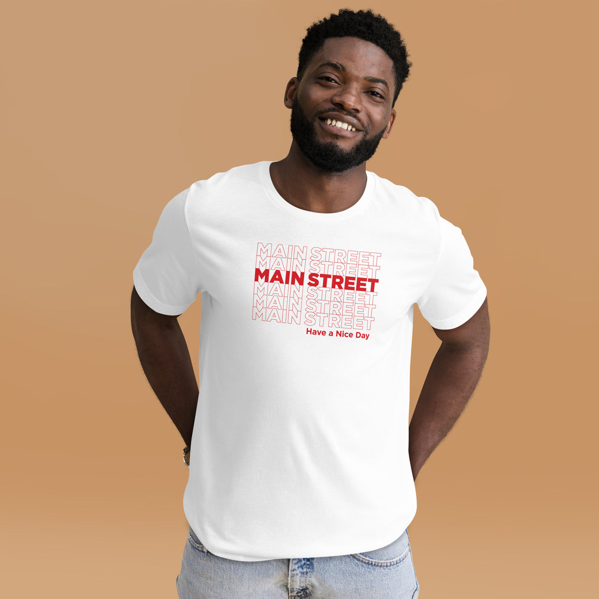 Customizable "Have a Nice Day" Unisex T-shirt
