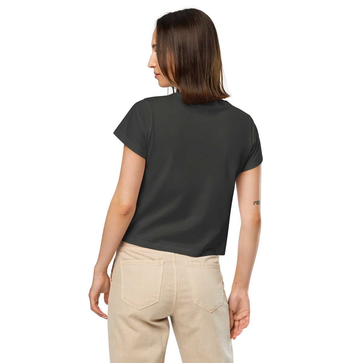 Main Streets Are For Everyone (Pink & Yellow) Women’s High-Waisted T-shirt