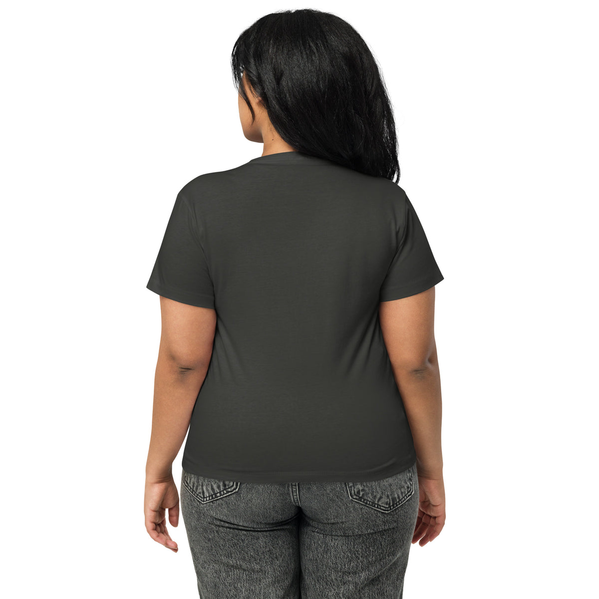 Main Streets Are For Everyone (Blue & Yellow) Women’s High-Waisted T-shirt