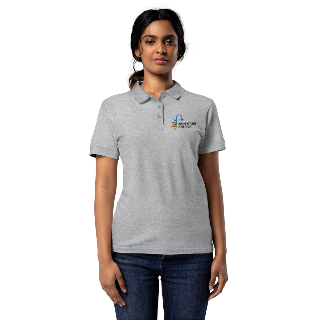 MSA Logo Women’s Pique Polo Shirt