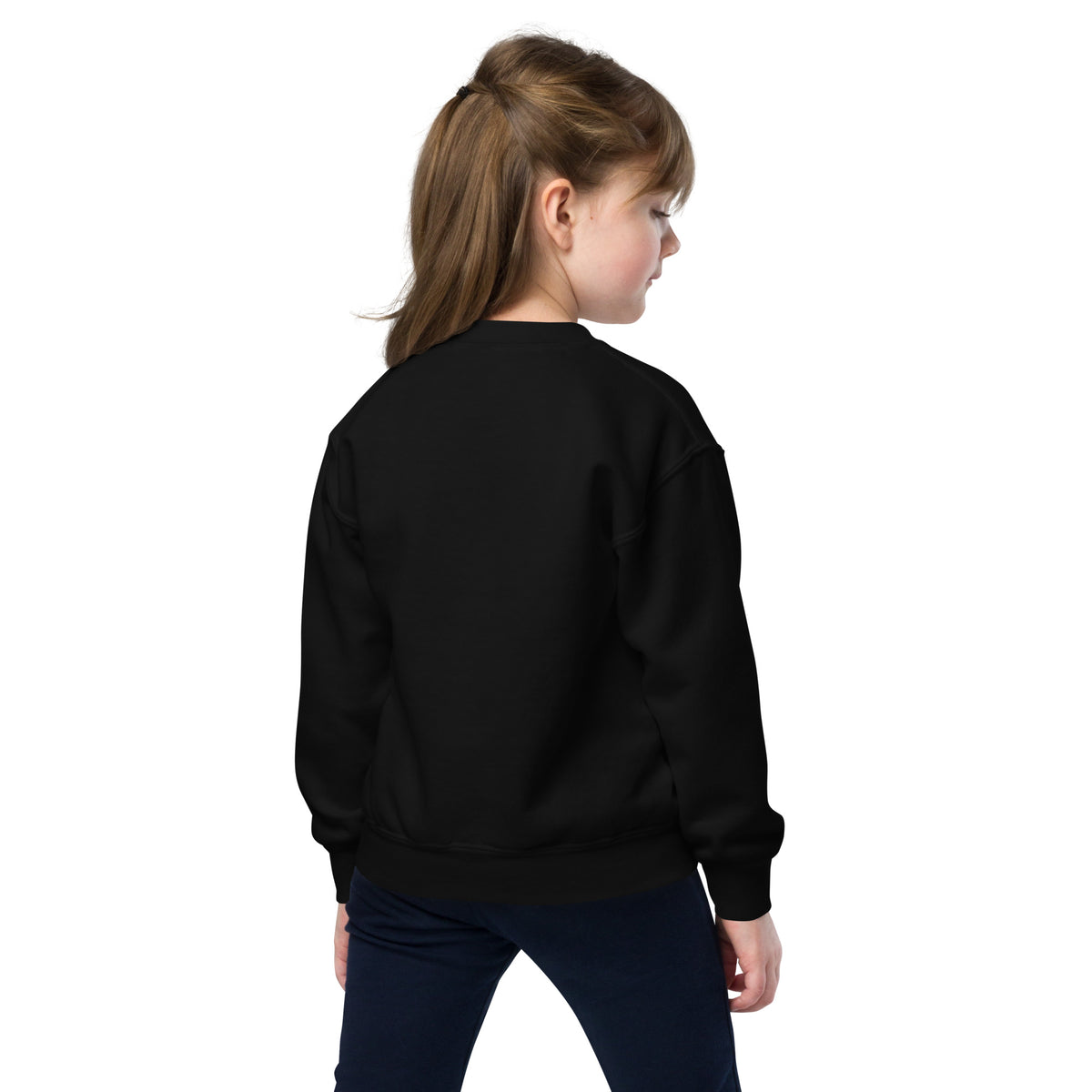 Los Main Streets Son Para Todos (Blue & Yellow) Youth Crewneck Sweatshirt