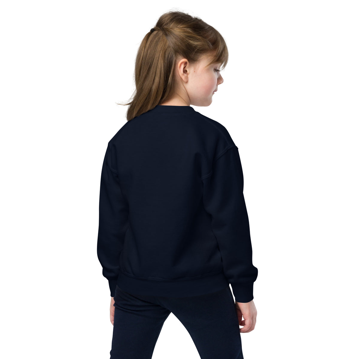 Los Main Streets Son Para Todos (Blue & Yellow) Youth Crewneck Sweatshirt