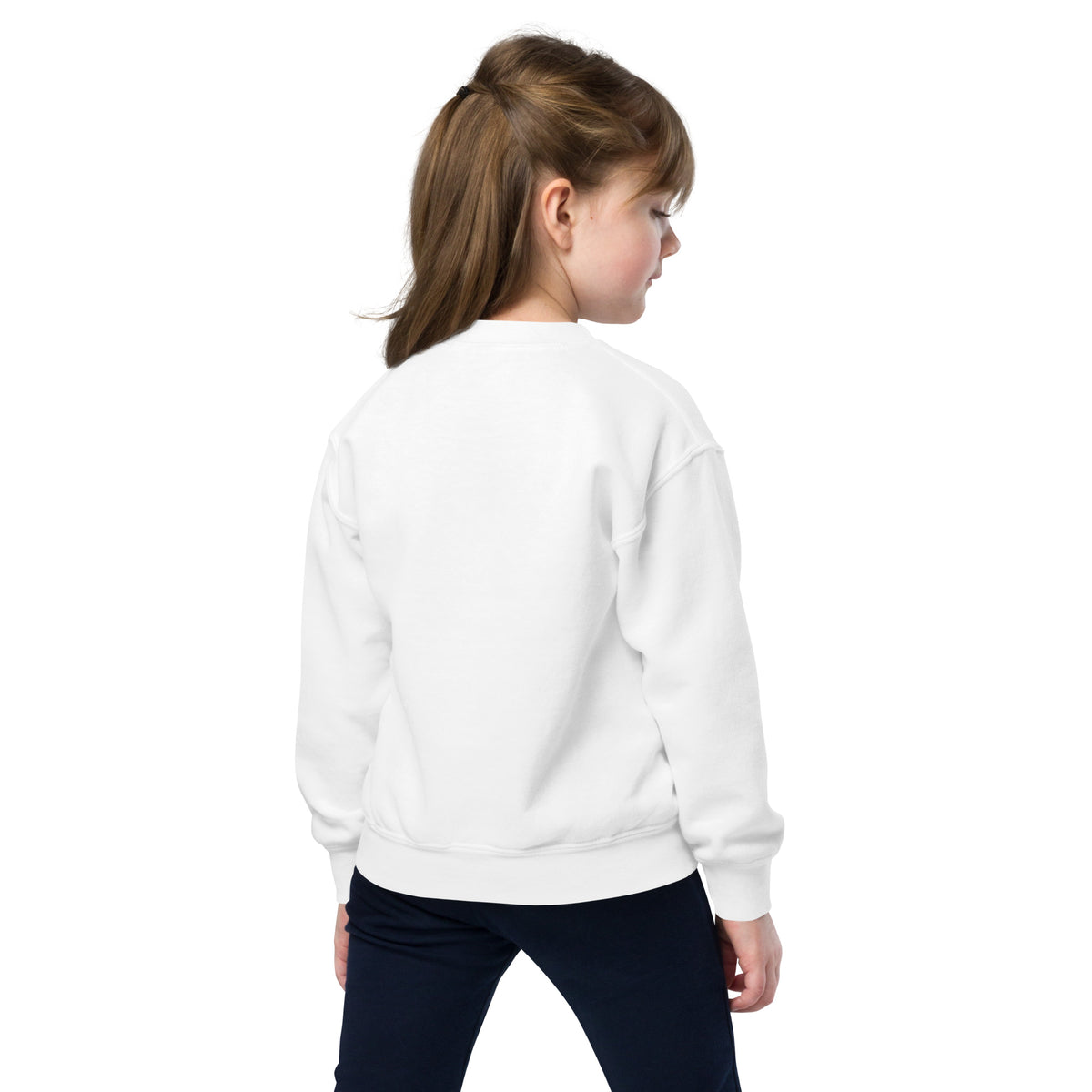 Los Main Streets Son Para Todos (Blue & Yellow) Youth Crewneck Sweatshirt